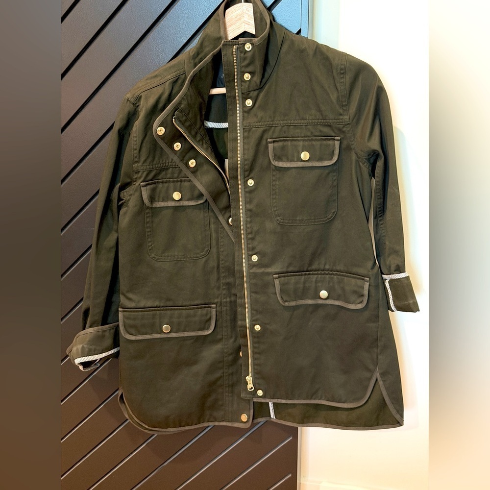 Jcrew field jacket. Size XS. Pristine condition! NEW with TAGS!! - Picture 2 of 4